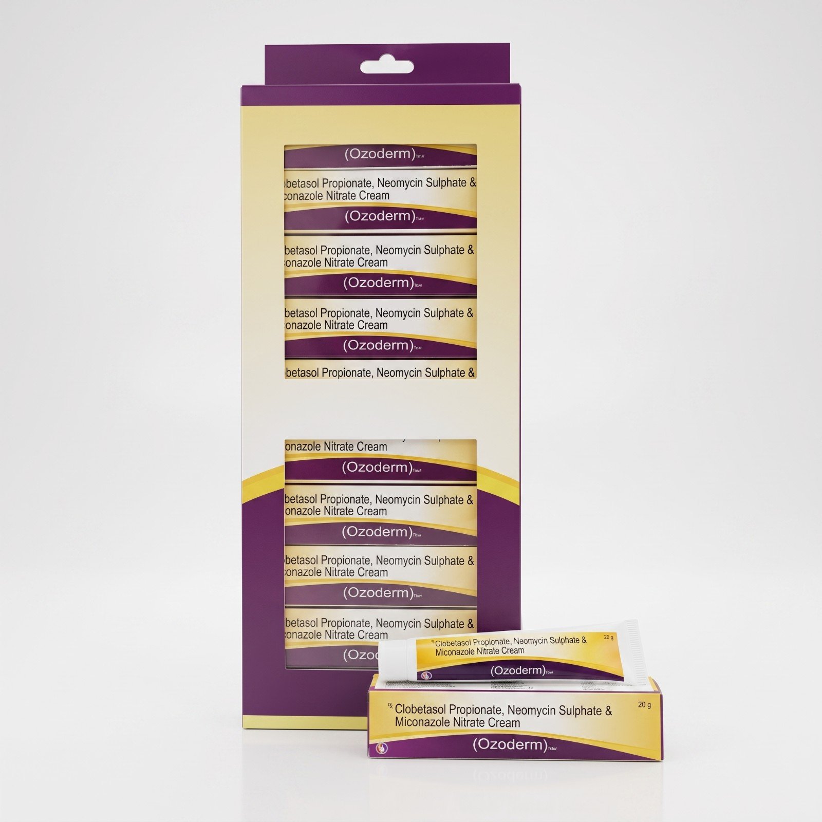 OZODERM NEO Cream | Clobetasol 0.05% + Neomycin 0.1% + Miconazole 2%