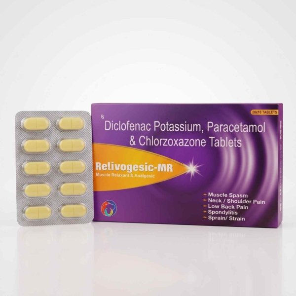 RELIVO COLD & FLU | Paracetamol, Phenylephrine, Diphenhydramine & Caffeine